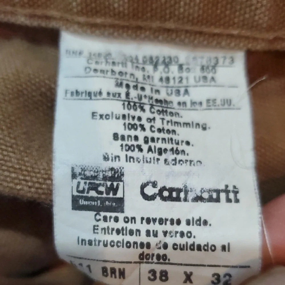 Carhartt Utility Work Pants 38 X32